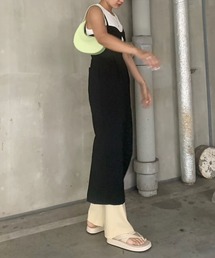 Ameri | MEDI LAYERED SUSPENDER I LINE SKIRT(スカート)
