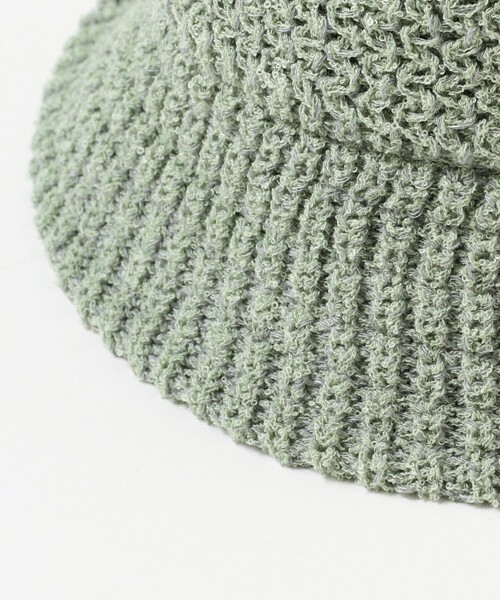 Ray BEAMS（レイビームス）の「Ray BEAMS / パイル サーモ メトロ ハット（ハット・レディース・ネイビー/グリーン系その他・ONE SIZE）」の5枚目の写真