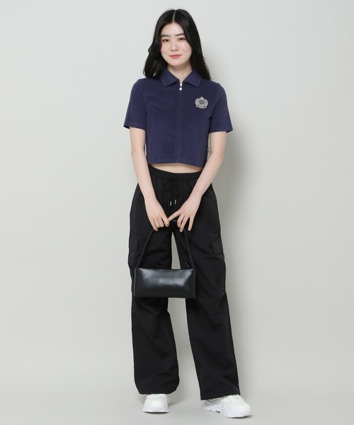 ALAND(エーランド)の「MAGPIE ROBIN/テリーZIP T 2965647(Tシャツ/カットソー・レディース・ライトグレー/ネイビー/ピンク・FREE)」の12枚目の写真