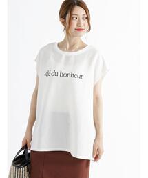 Te chichi | ロゴプリント格子楊柳Tブラウス(シャツ/ブラウス)