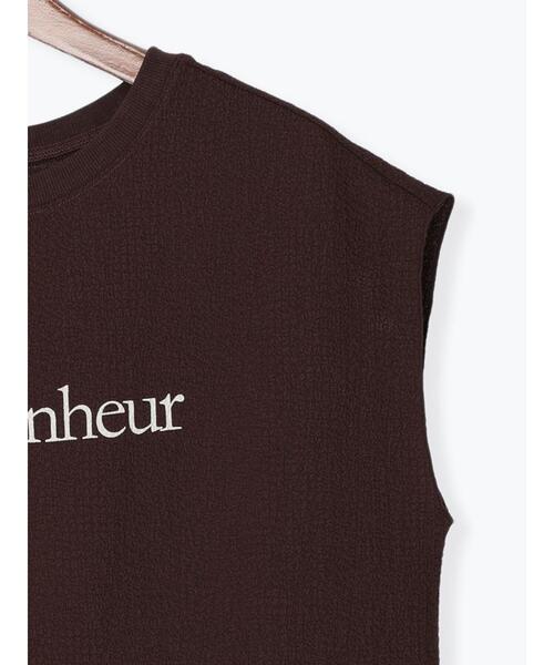 Te chichi（テチチ）の「ロゴプリント格子楊柳Tブラウス（シャツ/ブラウス・レディース・ブラウン/オフホワイト/ブラック・F）」の21枚目の写真