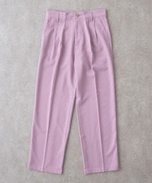 BRICK & SONS | ベーシック プリーツカラーパンツ(スラックス)