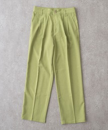 BRICK & SONS | ベーシック プリーツカラーパンツ(スラックス)