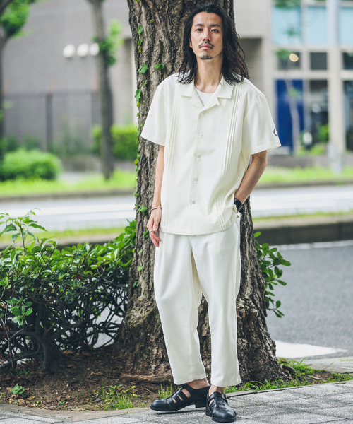 URBAN RESEARCH Sonny Label（アーバンリサーチサニーレーベル）の「『別注』BAEXFATE×Sonny Label　テックリネンイージーパンツ（その他パンツ・メンズ・チャコールグレー/ナチュラル/ブルー系その他・MEDIUM/LARGE）」の8枚目の写真