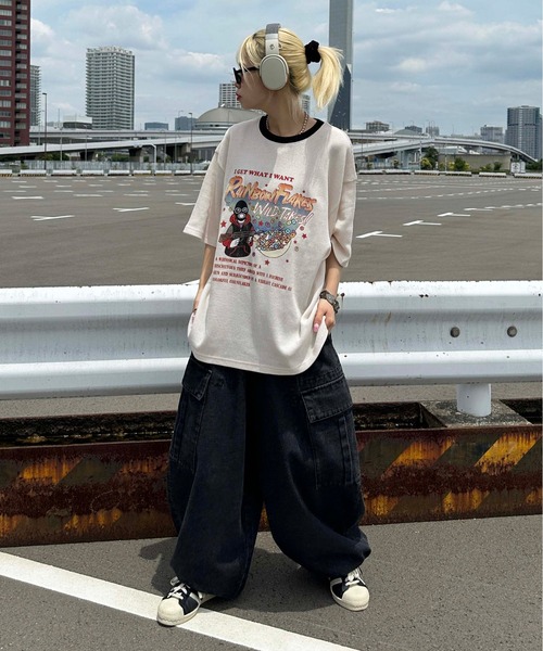 sedacle（セダクル）の「ワッフルリンガーTシャツ（Tシャツ/カットソー・メンズ・ブラック/ネイビー/アイボリー・MEDIUM/LARGE）」の7枚目の写真