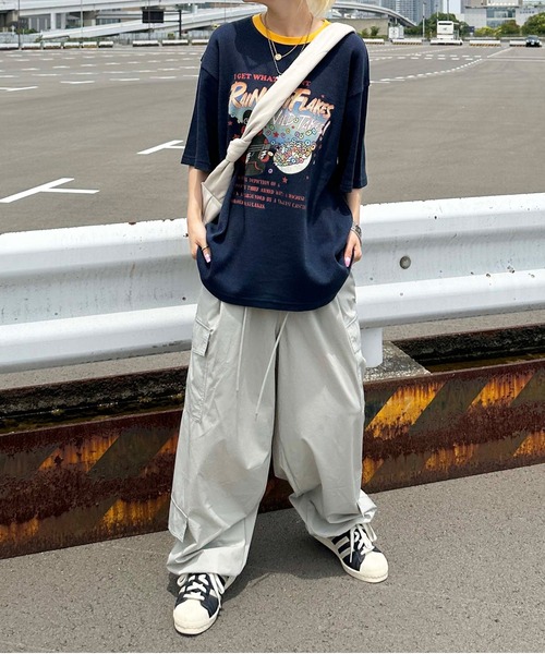 sedacle（セダクル）の「ワッフルリンガーTシャツ（Tシャツ/カットソー・メンズ・ブラック/ネイビー/アイボリー・MEDIUM/LARGE）」の18枚目の写真
