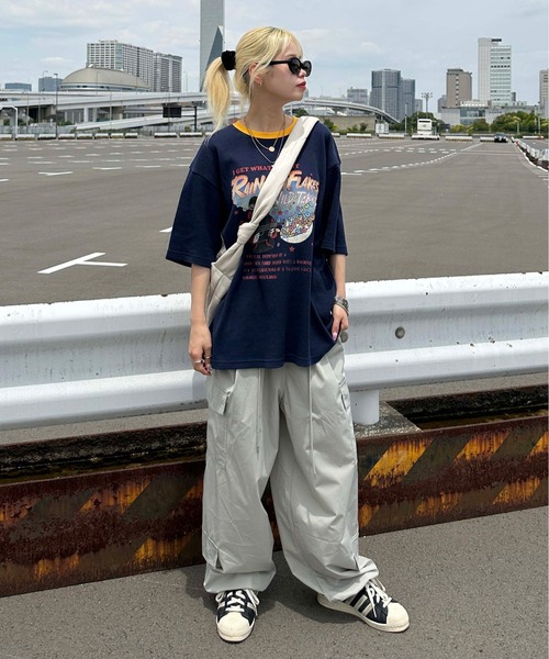 sedacle（セダクル）の「ワッフルリンガーTシャツ（Tシャツ/カットソー・メンズ・ブラック/ネイビー/アイボリー・MEDIUM/LARGE）」の19枚目の写真