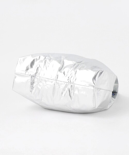 BAGGU（バグー）の「＜BAGGU＞メタリック ポケッタブルバッグ/BABY（トートバッグ・レディース・シルバー/ライム/ゴールド/ライトブルー/パープル/ピンク・FREE）」の16枚目の写真