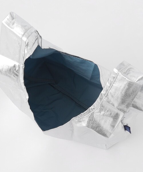 BAGGU（バグー）の「＜BAGGU＞メタリック ポケッタブルバッグ/BABY（トートバッグ・レディース・シルバー/ライム/ゴールド/ライトブルー/パープル/ピンク・FREE）」の17枚目の写真
