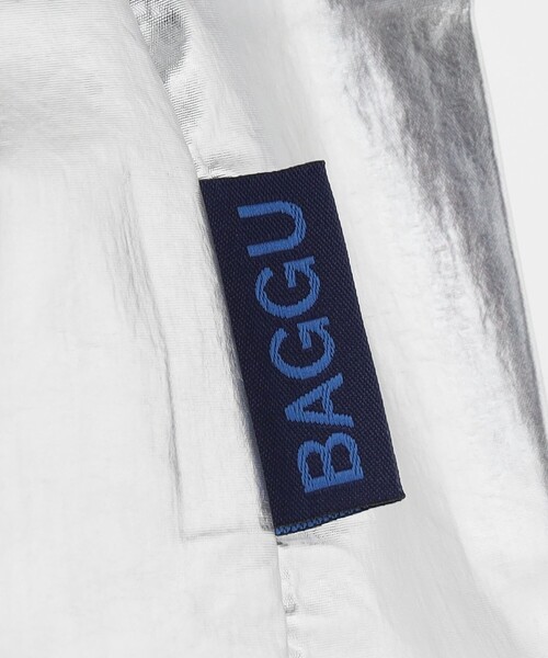 BAGGU（バグー）の「＜BAGGU＞メタリック ポケッタブルバッグ/BABY（トートバッグ・レディース・シルバー/ライム/ゴールド/ライトブルー/パープル/ピンク・FREE）」の18枚目の写真