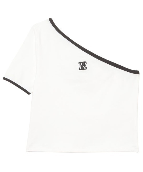 エイミーイストワールワンショルロゴTシャツ eimy istoire（エイミーイストワール）の「ワンショルロゴT