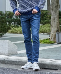 裏起毛ストレッチテーパードパンツ