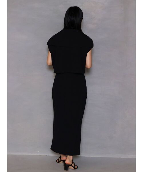 LAGUNAMOON（ラグナムーン）の「ショートZIPカットトップス（Tシャツ/カットソー・レディース・ブルー/アイボリー/ブラック・FREE）」の7枚目の写真