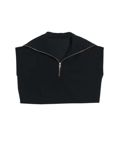 LAGUNAMOON（ラグナムーン）の「ショートZIPカットトップス（Tシャツ/カットソー・レディース・ブルー/アイボリー/ブラック・FREE）」の18枚目の写真