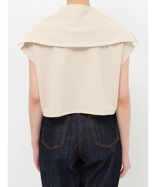 LAGUNAMOON（ラグナムーン）の「ショートZIPカットトップス（Tシャツ/カットソー・レディース・ブルー/アイボリー/ブラック・FREE）」の21枚目の写真