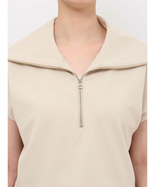 LAGUNAMOON（ラグナムーン）の「ショートZIPカットトップス（Tシャツ/カットソー・レディース・ブルー/アイボリー/ブラック・FREE）」の22枚目の写真