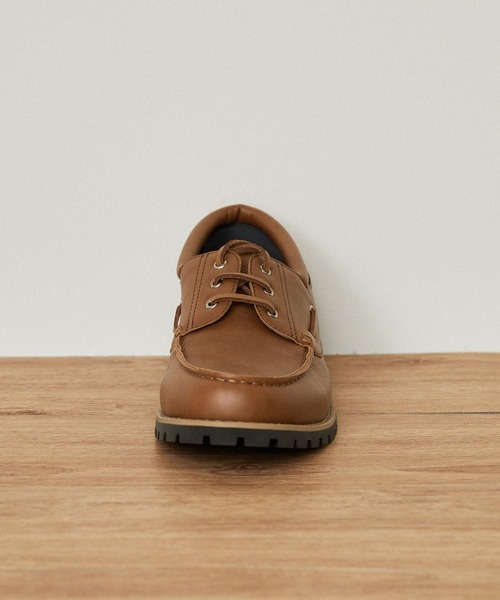 EMMA CLOTHES（エマクローズ）の「クラシカルデッキシューズ EMMA CLOTHES（モカシン/デッキシューズ・メンズ・ダークブラウン/ブラック/ライトブラウン・M/L/S）」の15枚目の写真