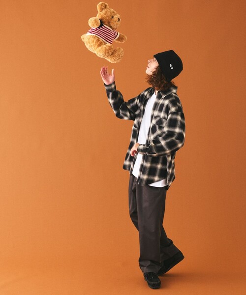 TOWNCRAFT（タウンクラフト）の「TOWN CRAFT/タウンクラフト 別注 ツイルイージーパンツ（チノパンツ・メンズ・チャコールグレー/オリーブ/ブラック/ナチュラル/ベージュ・MEDIUM/LARGE/SMALL）」の15枚目の写真