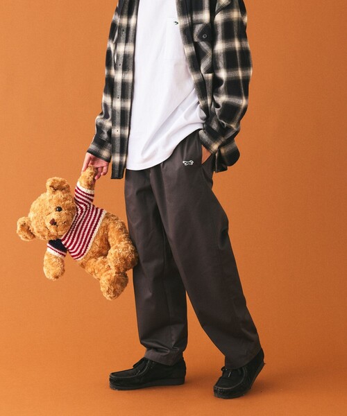 TOWNCRAFT（タウンクラフト）の「TOWN CRAFT/タウンクラフト 別注 ツイルイージーパンツ（チノパンツ・メンズ・チャコールグレー/オリーブ/ブラック/ナチュラル/ベージュ・MEDIUM/LARGE/SMALL）」の18枚目の写真