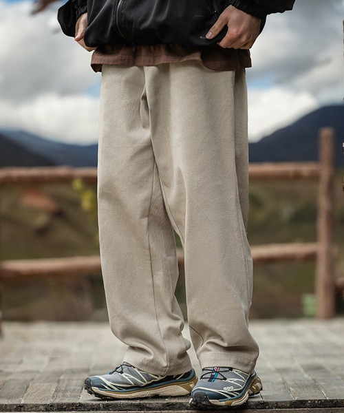 HOOK（フック）の「【HOOK】ヴィンテージ風コットンパンツ（その他パンツ・メンズ・ライトベージュ/ブラウン/ブラック/ベージュ・M/L/XXL/XL）」の4枚目の写真