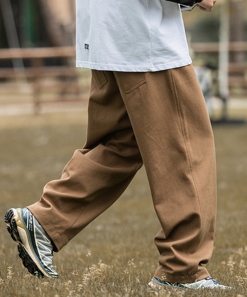 HOOK（フック）の「【HOOK】ヴィンテージ風コットンパンツ（その他パンツ・メンズ・ライトベージュ/ブラウン/ブラック/ベージュ・M/L/XXL/XL）」の7枚目の写真