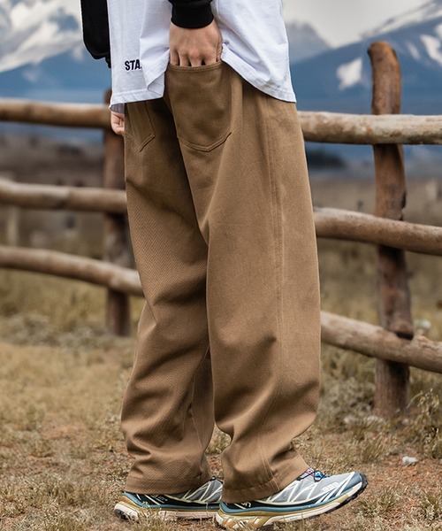 HOOK（フック）の「【HOOK】ヴィンテージ風コットンパンツ（その他パンツ・メンズ・ライトベージュ/ブラウン/ブラック/ベージュ・M/L/XXL/XL）」の8枚目の写真