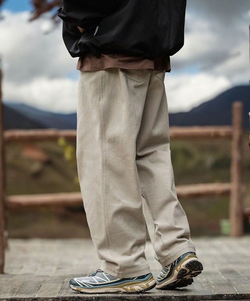 HOOK（フック）の「【HOOK】ヴィンテージ風コットンパンツ（その他パンツ・メンズ・ライトベージュ/ブラウン/ブラック/ベージュ・M/L/XXL/XL）」の9枚目の写真