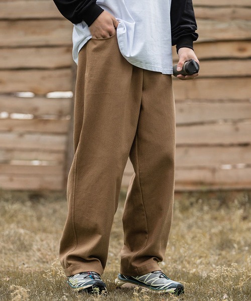 HOOK（フック）の「【HOOK】ヴィンテージ風コットンパンツ（その他パンツ・メンズ・ライトベージュ/ブラウン/ブラック/ベージュ・M/L/XXL/XL）」の5枚目の写真