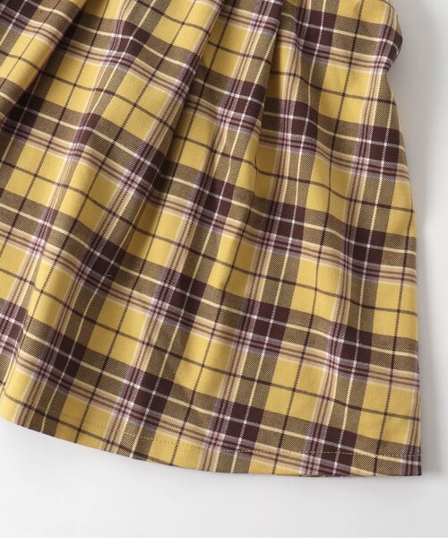 BREEZE(ブリーズ)の「2WAYジャンスカ(ジャンパースカート・キッズ・アイボリー/イエロー/インディゴブルー・130/100/120/90/110/80)」の4枚目の写真