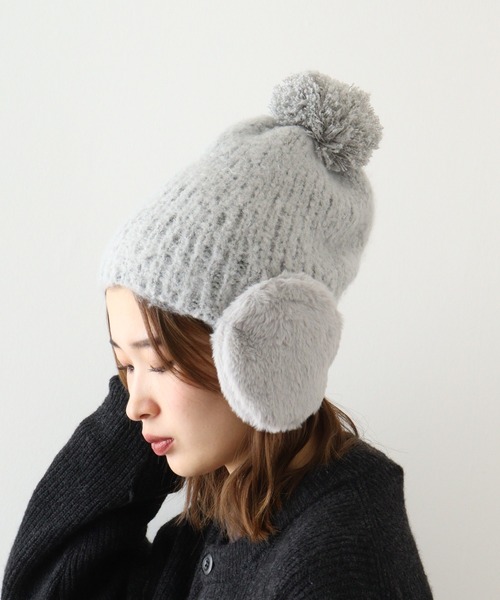 FUNALIVE（ファンアライブ）の「PAGE ONE ファー耳あて付ブークレ