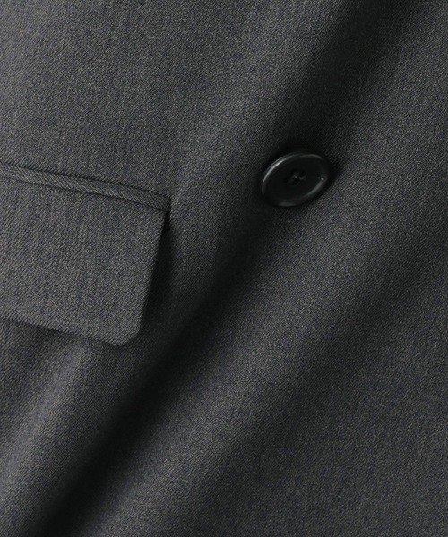 GLOBAL WORK（グローバルワーク）の「お手入れらくらくSET UPWジャケット/MATINEE LINE/969685（トレンチコート・レディース・チャコールグレー/モカ/ベージュ・MEDIUM/LARGE/SMALL）」の17枚目の写真