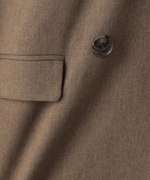 GLOBAL WORK（グローバルワーク）の「お手入れらくらくSET UPWジャケット/MATINEE LINE/969685（トレンチコート・レディース・チャコールグレー/モカ/ベージュ・MEDIUM/LARGE/SMALL）」の18枚目の写真