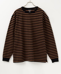 NAVY USコットン100％ ボーダー長袖Tシャツ