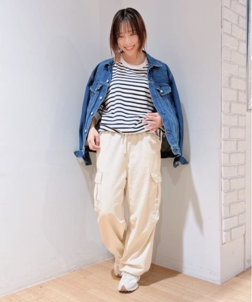 NAVY(ネイビー)の「NAVY USコットン100% ボーダー長袖Tシャツ(Tシャツ/カットソー・メンズ・ブラック/ホワイト/ネイビー/ブラウン・M/S/L/XL/XXL)」の16枚目の写真
