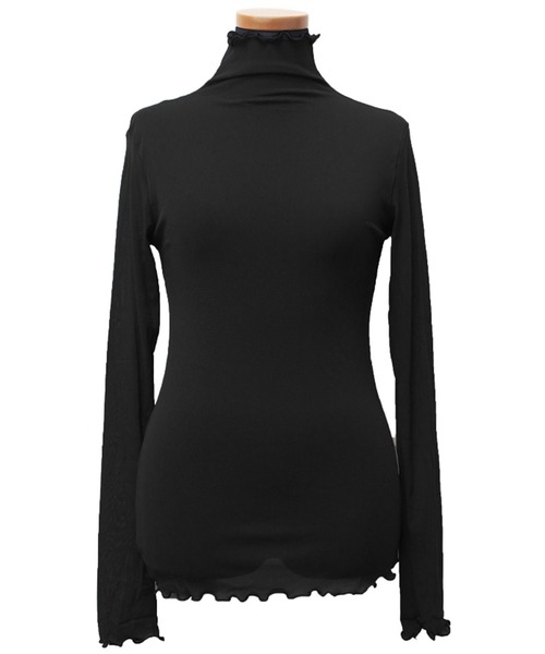 DiamondHearts（ダイヤモンドハーツ）の「シースルートップス（Tシャツ/カットソー・レディース・グレー/ブラック/ベージュ/ホワイト/ライトベージュ・FREE）」の12枚目の写真