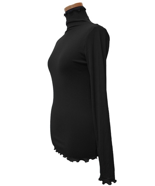 DiamondHearts（ダイヤモンドハーツ）の「シースルートップス（Tシャツ/カットソー・レディース・グレー/ブラック/ベージュ/ホワイト/ライトベージュ・FREE）」の13枚目の写真