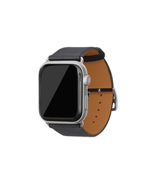 ノービレ Apple Watch レザーバンド【44mm/45mm/46mm/49mm, M/Lサイズ】 (アダプター:シルバー)