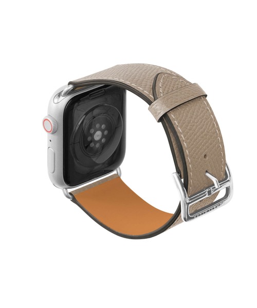 BONAVENTURA（ボナベンチュラ）の「ノービレ Apple Watch レザーバンド【44mm/45mm/46mm/49mm, M/Lサイズ】 (アダプター：シルバー)（デジタル腕時計・レディース・ベージュ系その他/ブラック/ライトピンク/ブラウン/ブルー系その他/ホワイト/ネイビー/チャコールグレー・FREE）」の17枚目の写真