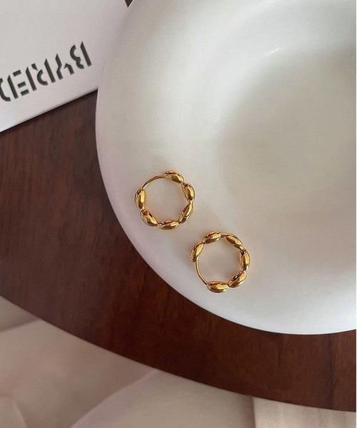 セール】金属アレルギー対応ミニフープピアス（ピアス（両耳用