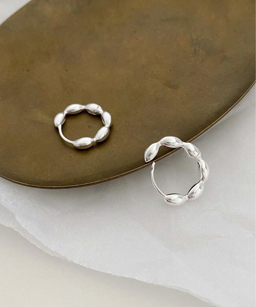 セール】金属アレルギー対応ミニフープピアス（ピアス（両耳用