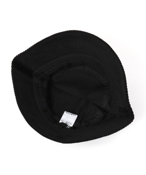KIMHEKIMコーデュロイ ハット 黒 KIMHEKIMコーデュロイ ハット 黒