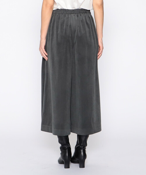 COMME CA ISM（コムサイズム）の「ベロアコーデュロイジャージー　ガウチョパンツ（その他パンツ・レディース・チャコール/ネイビー/ベージュ・SMALL/MEDIUM/LARGE）」の13枚目の写真