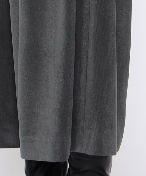 COMME CA ISM（コムサイズム）の「ベロアコーデュロイジャージー　ガウチョパンツ（その他パンツ・レディース・チャコール/ネイビー/ベージュ・SMALL/MEDIUM/LARGE）」の17枚目の写真