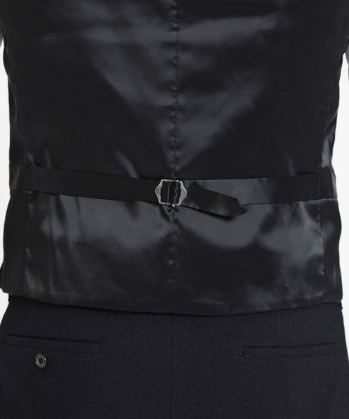 MICHEL KLEIN HOMME (ミッシェルクランオム)の「【2023年モデル】イージーケアベスト(ベスト・メンズ・ネイビー・X-LARGE/LARGE/MEDIUM)」の2枚目の写真