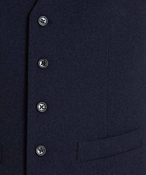 MICHEL KLEIN HOMME (ミッシェルクランオム)の「【2023年モデル】イージーケアベスト(ベスト・メンズ・ネイビー・X-LARGE/LARGE/MEDIUM)」の4枚目の写真