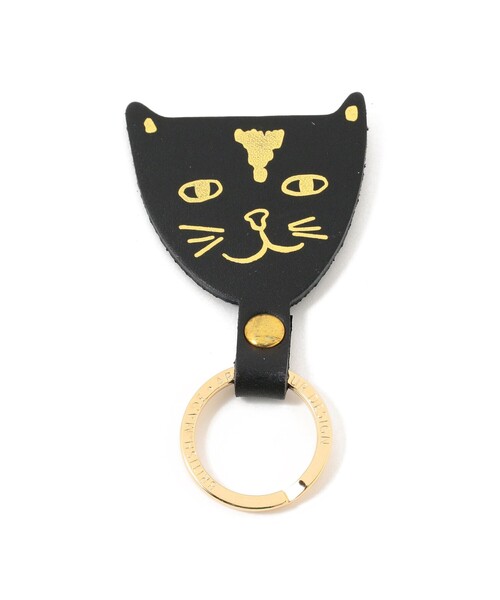 Ray BEAMS（レイビームス）の「ARK / Cat キーホルダー（その他小物・レディース・クリーム/ブラック・ONE SIZE）」の2枚目の写真