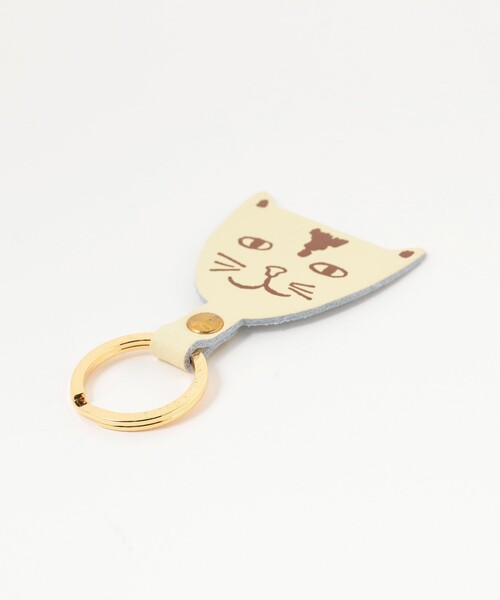 Ray BEAMS（レイビームス）の「ARK / Cat キーホルダー（その他小物・レディース・クリーム/ブラック・ONE SIZE）」の5枚目の写真