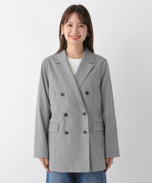 LEPSIM（レプシィム）の「TRダブルオーバージャケット　183968（その他アウター・レディース・キャメル/グレー・FREE）」の11枚目の写真