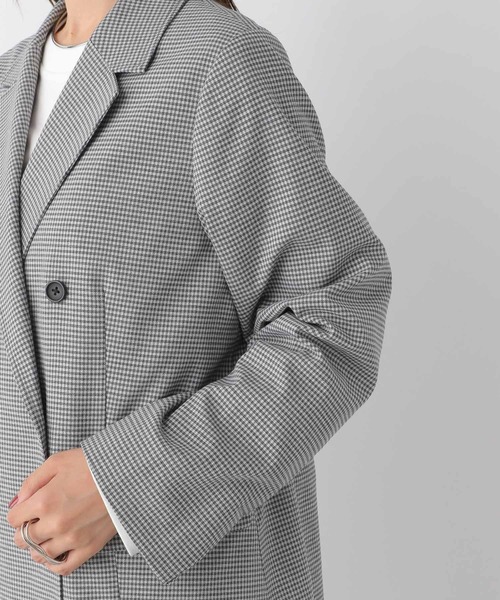 LEPSIM（レプシィム）の「TRダブルオーバージャケット　183968（その他アウター・レディース・キャメル/グレー・FREE）」の15枚目の写真