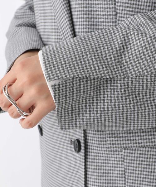 LEPSIM（レプシィム）の「TRダブルオーバージャケット　183968（その他アウター・レディース・キャメル/グレー・FREE）」の16枚目の写真